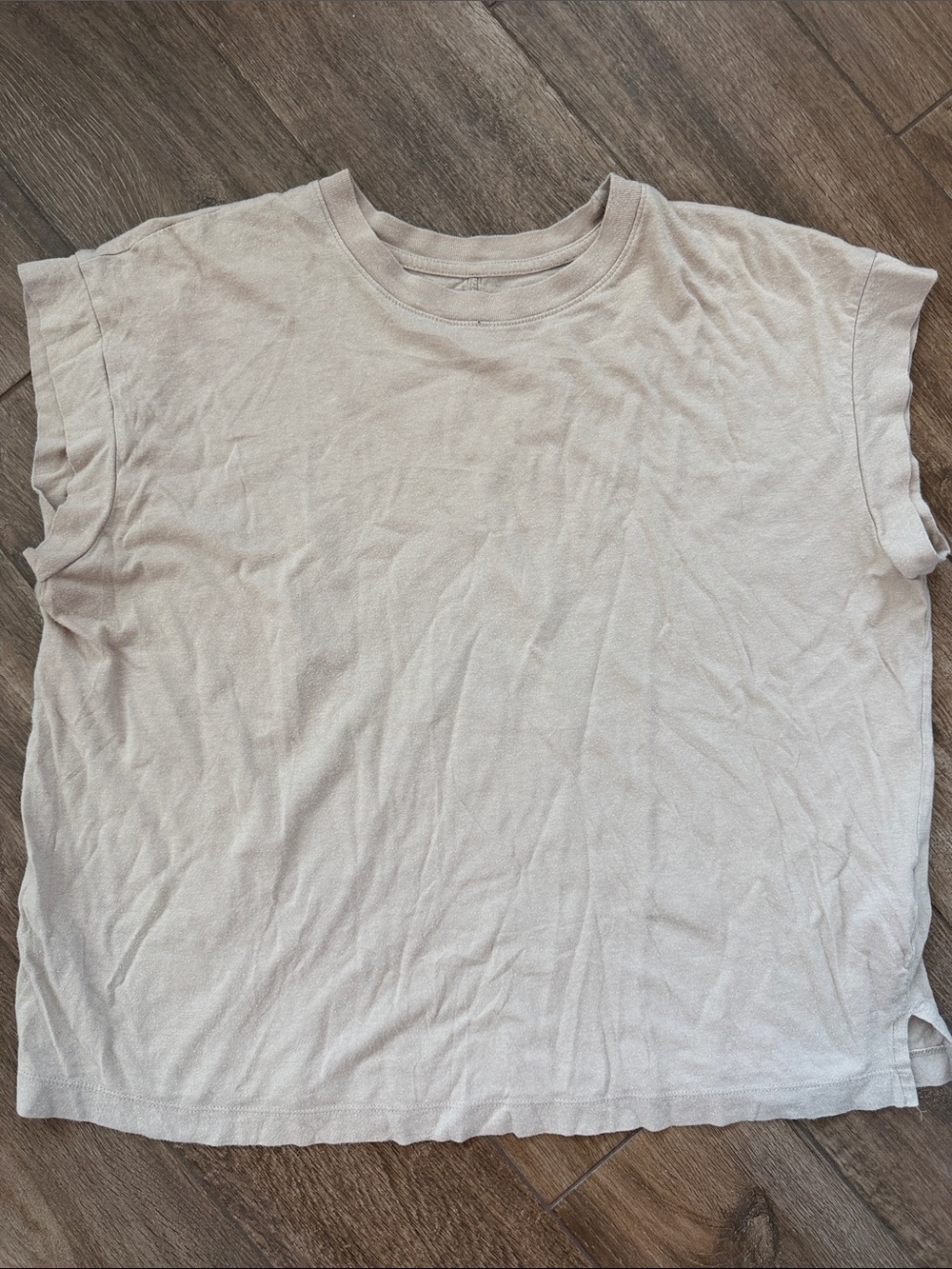 a new day Cream Short Sleeve Kids Tee